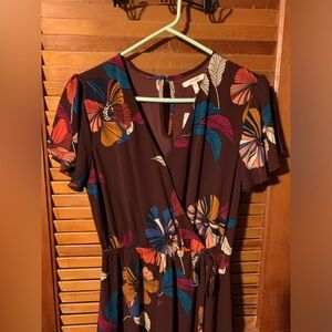 NWT xs Maurices floral maxi dress